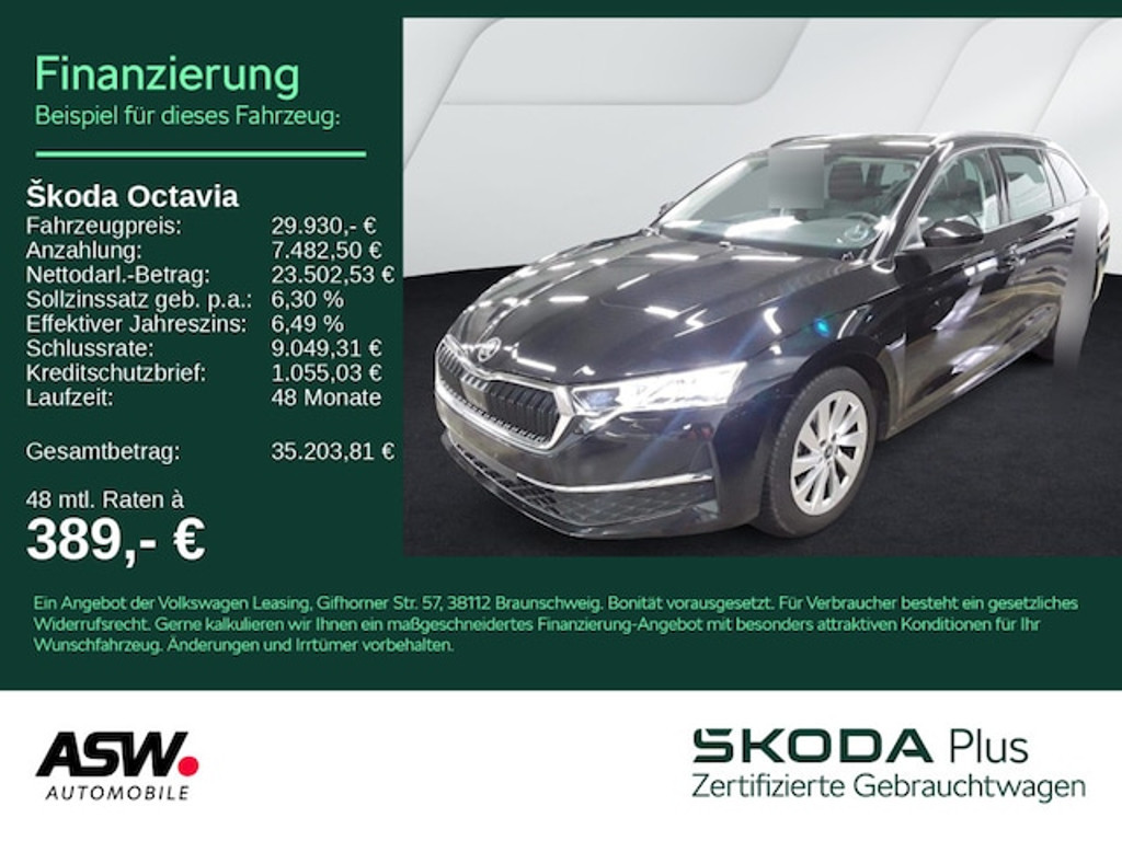 Skoda Octavia 2025 Benzine