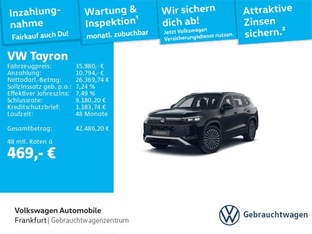 Volkswagen Tayron 2025 Benzine