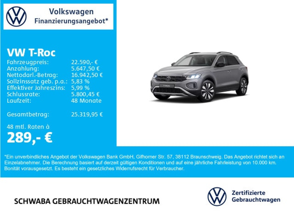 Volkswagen T-Roc 2025 Benzine