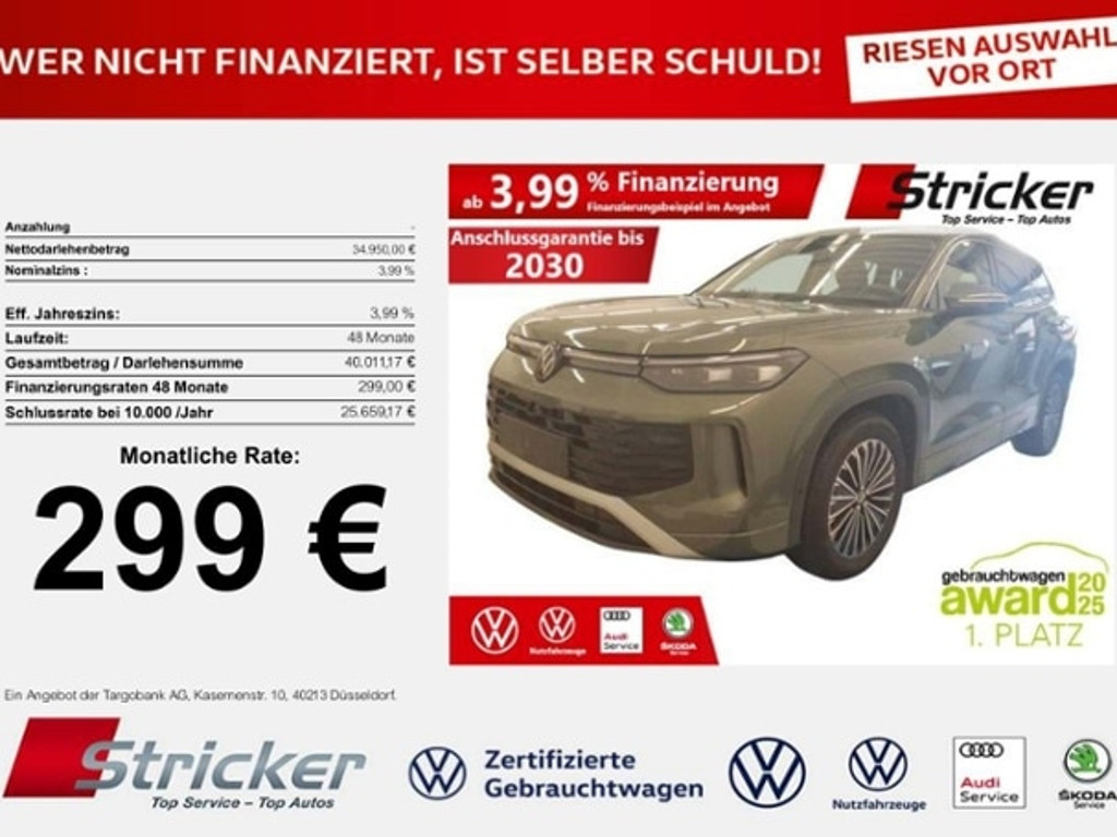 Volkswagen Tayron 2025 Benzine