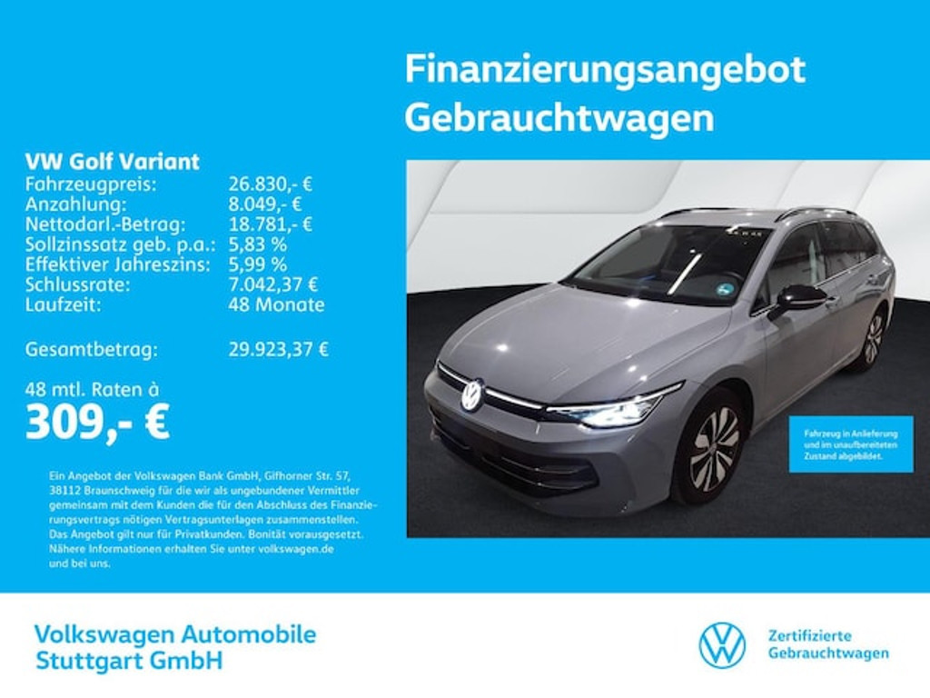 Volkswagen Golf 2025 Benzine