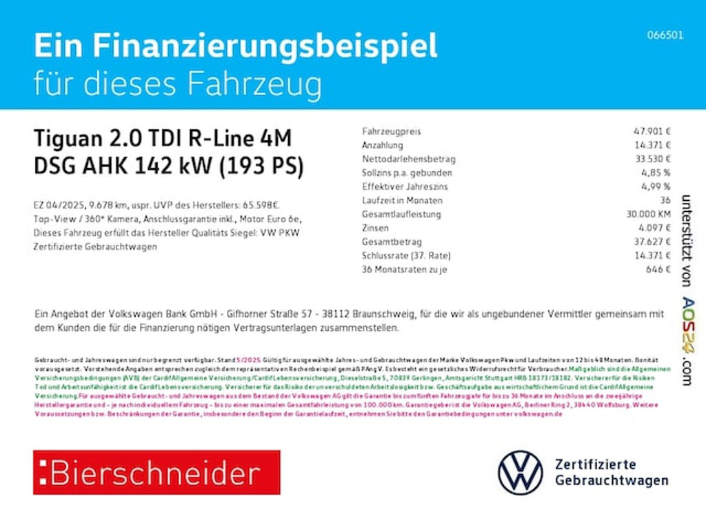 Volkswagen Tiguan 2025 Diesel