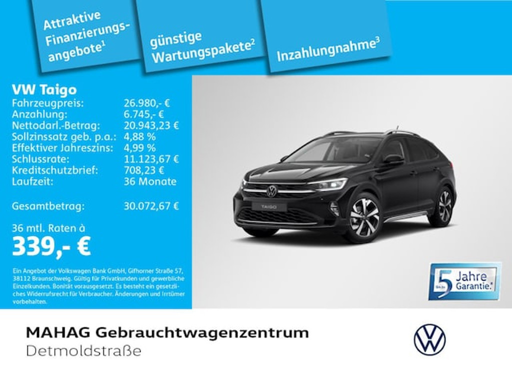 Volkswagen Taigo 2024 Benzine