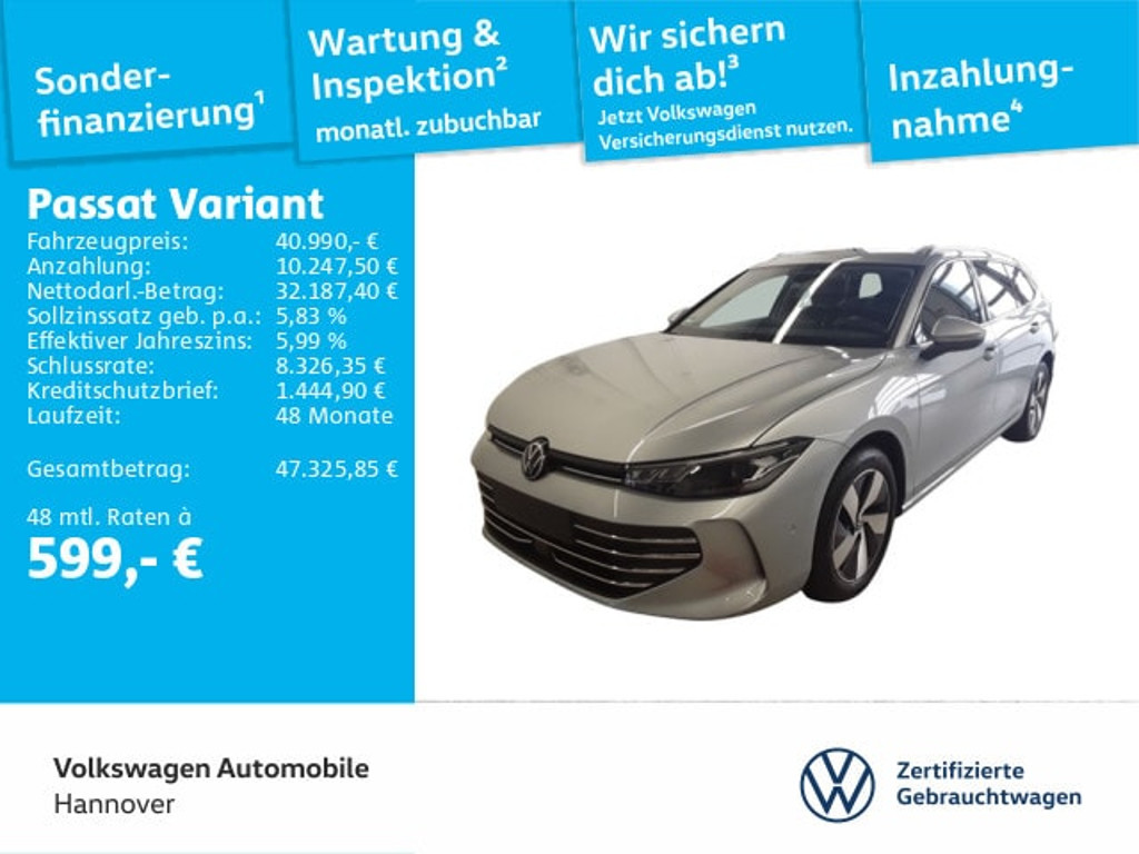 Volkswagen Passat 2025 Benzine