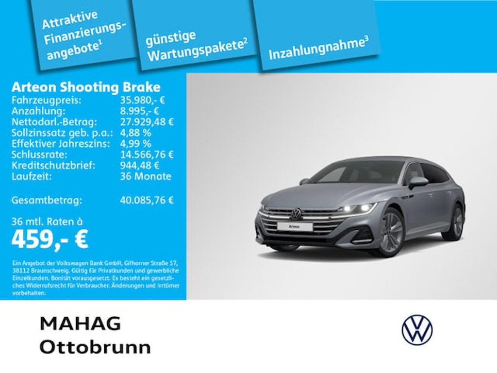 Volkswagen Arteon Shooting Brake 2023 Benzine