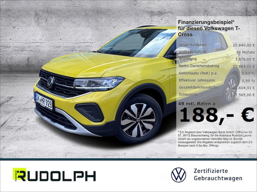 Volkswagen T-Cross 2025 Benzine