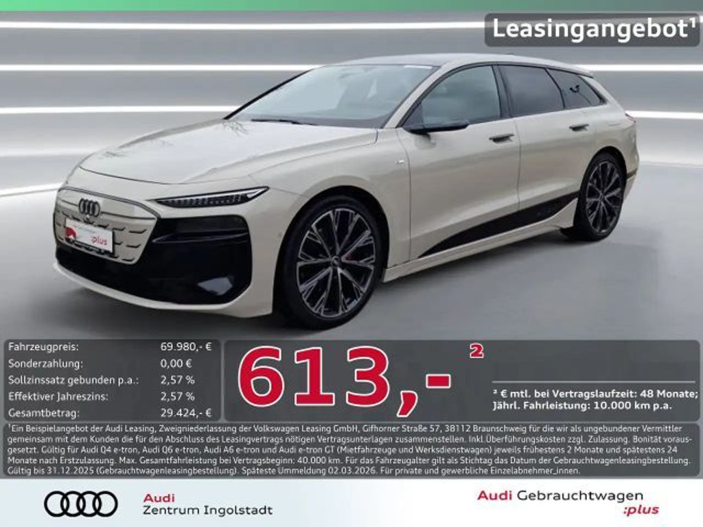 Audi A6 e-tron 2025 Elektrisch