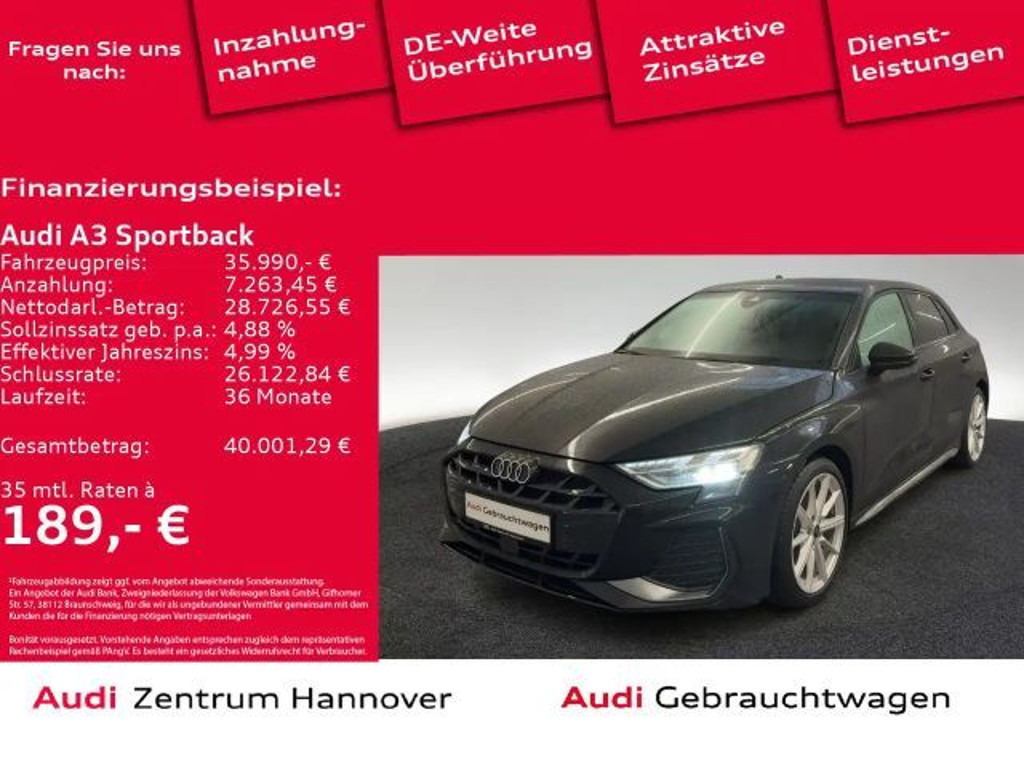 Audi A3 2024 Benzine