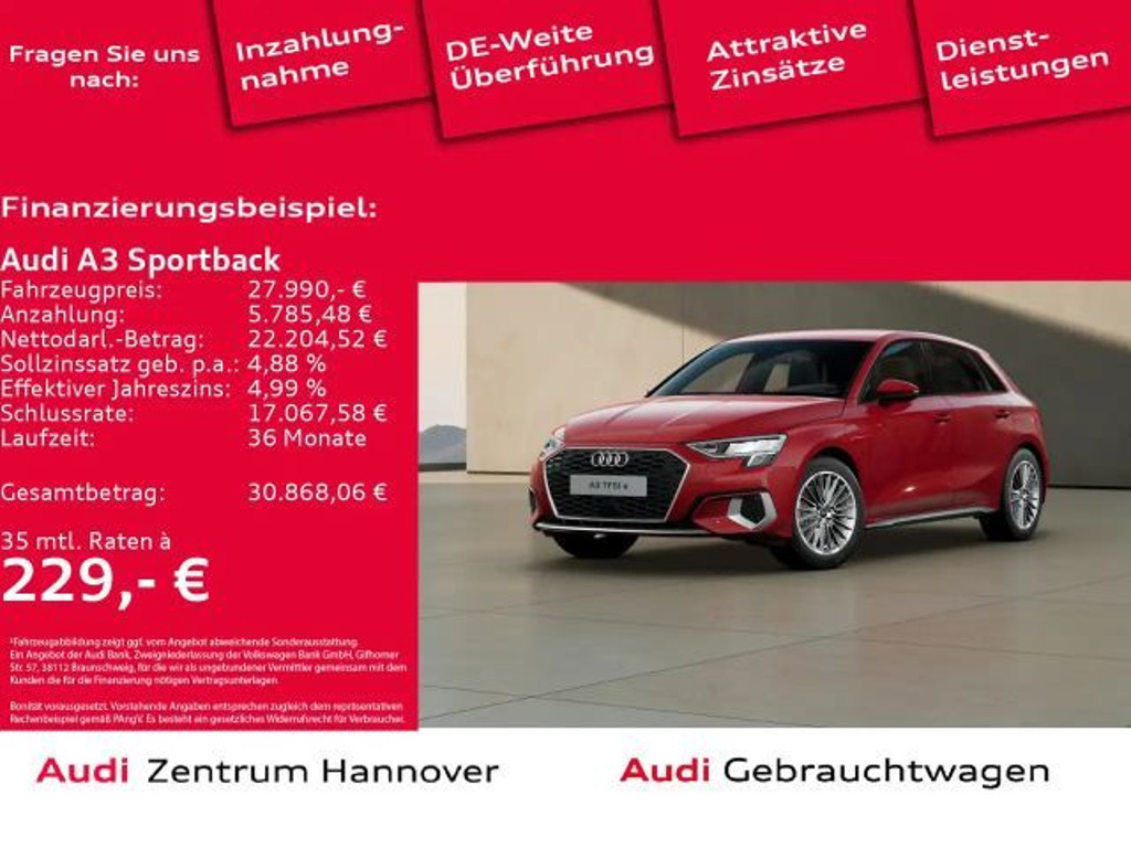 Audi A3 2022 Hybride Benzine