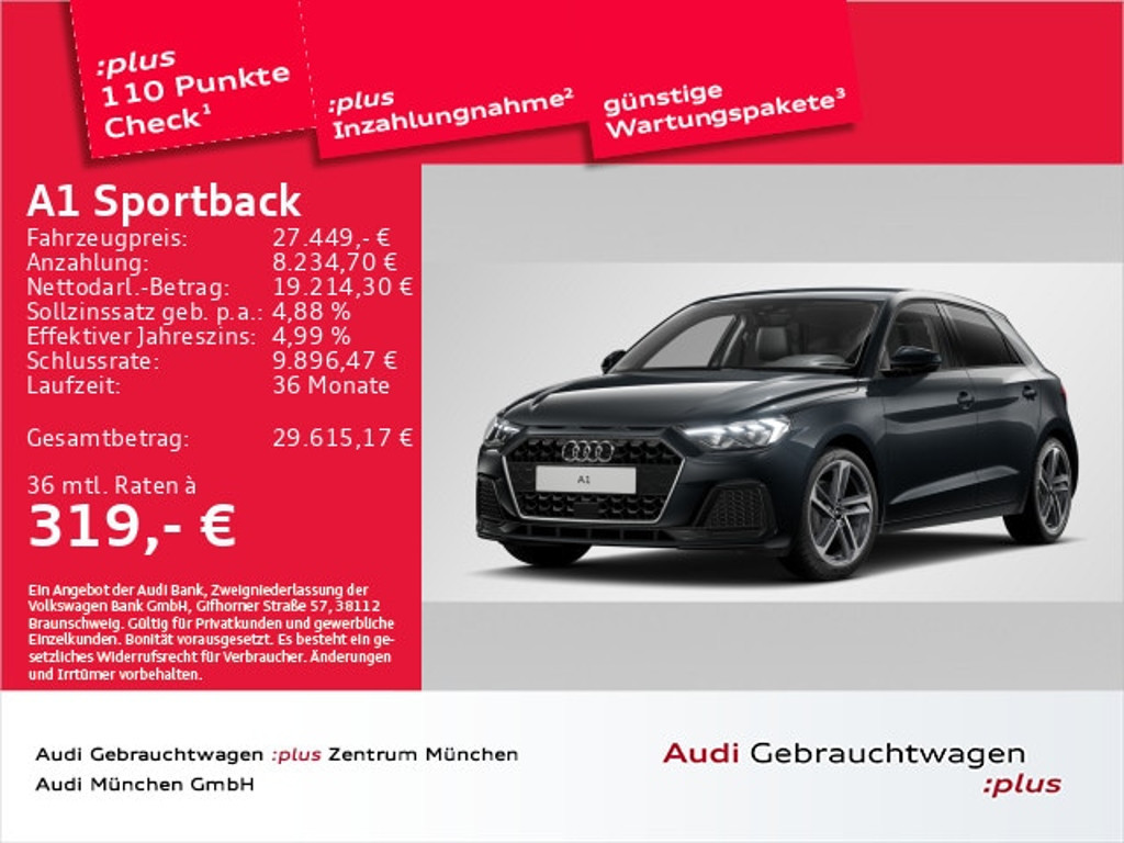 Audi A1 2025 Benzine