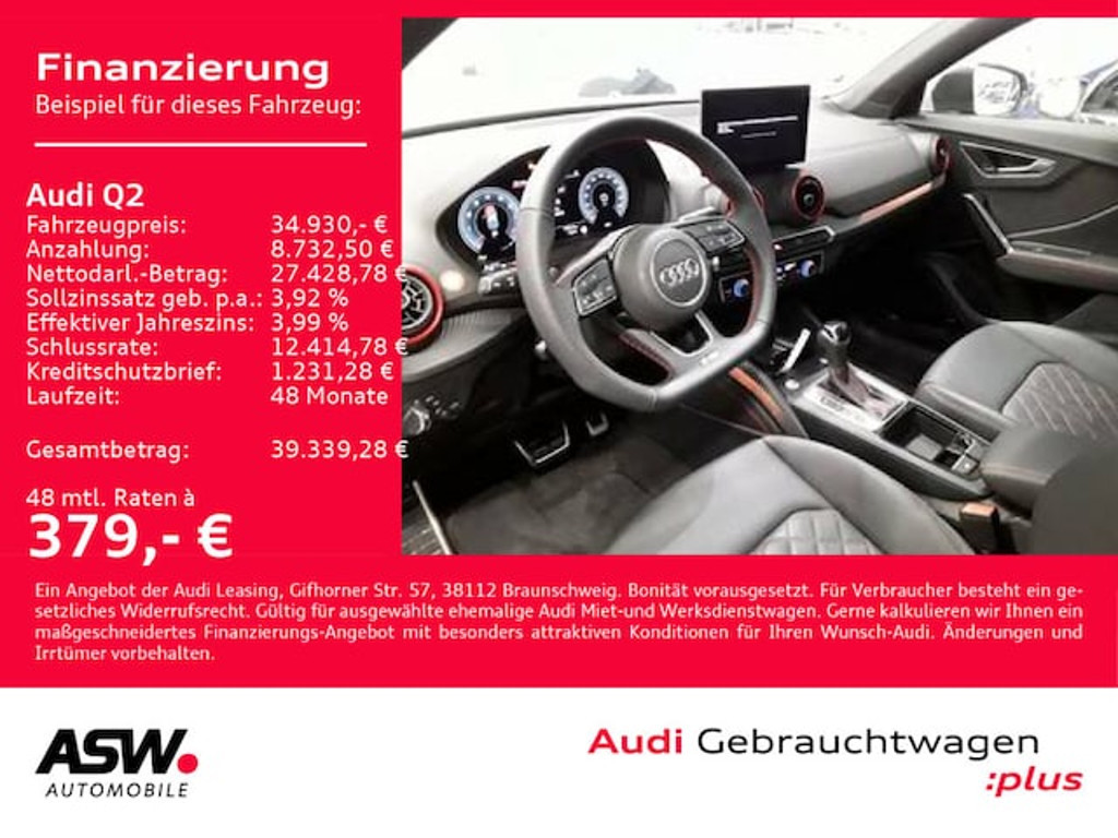 Audi Q2 2025 Benzine