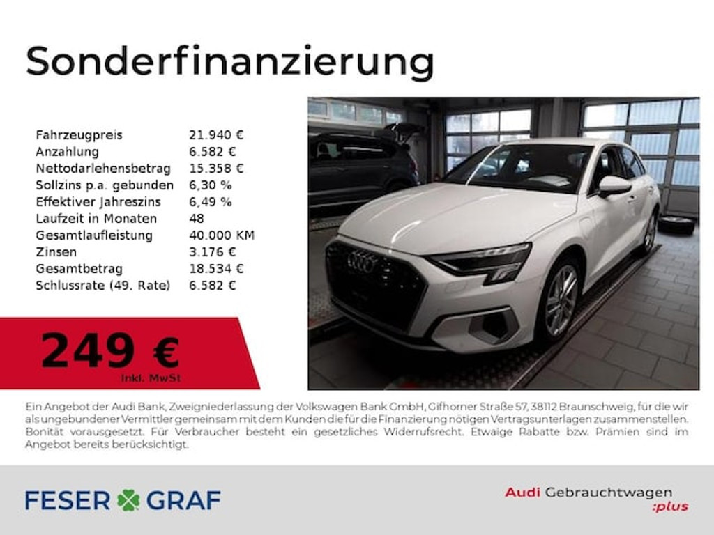 Audi A3 2022 Hybride Benzine