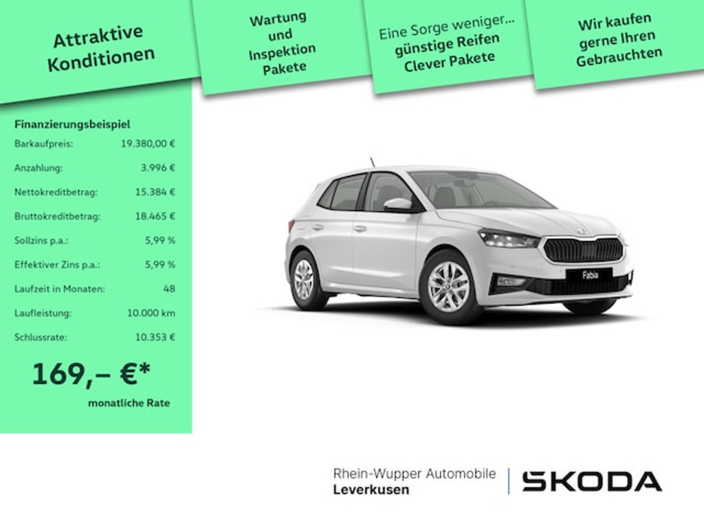 Skoda Fabia 2025 Benzine