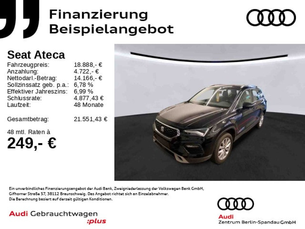 Seat Ateca 2021 Benzine