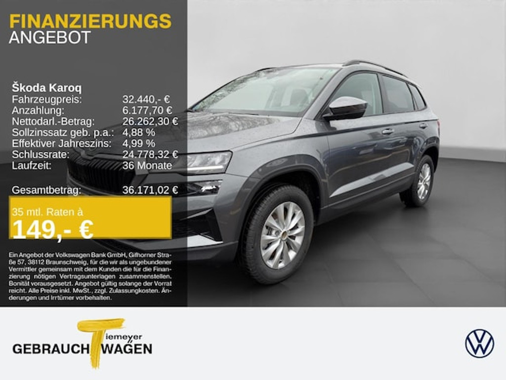 Skoda Karoq 2025 Benzine