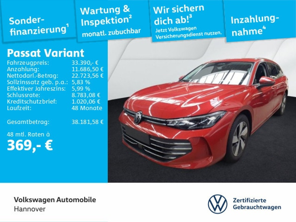Volkswagen Passat 2025 Benzine