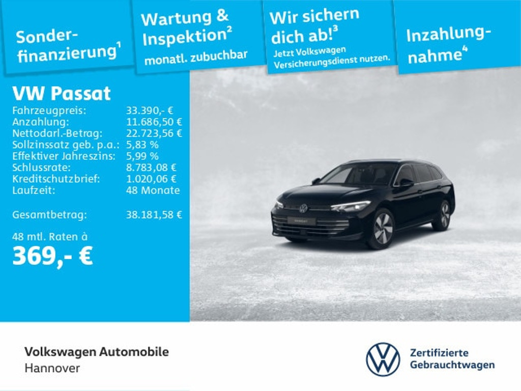 Volkswagen Passat 2025 Benzine
