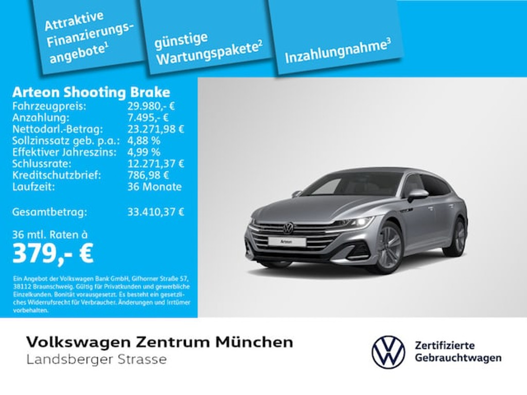 Volkswagen Arteon Shooting Brake 2022 Benzine