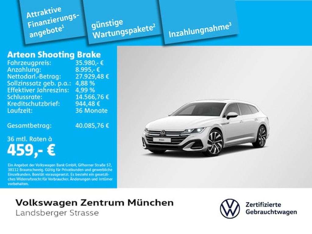 Volkswagen Arteon Shooting Brake