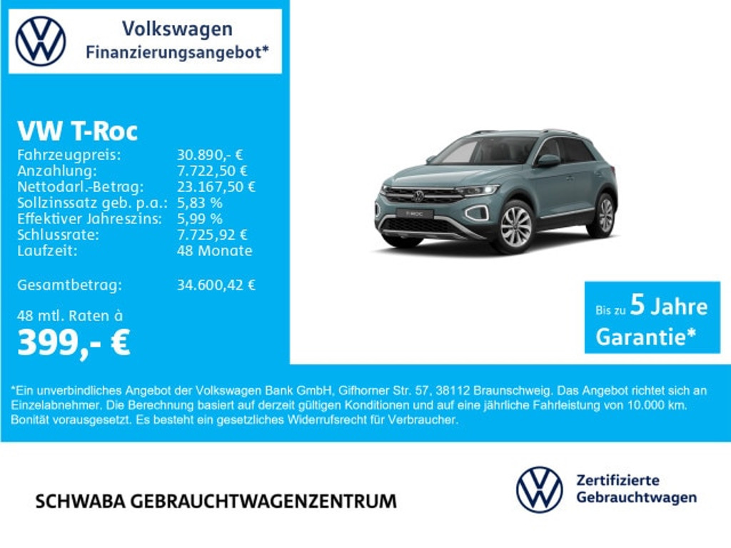 Volkswagen T-Roc 2025 Benzine