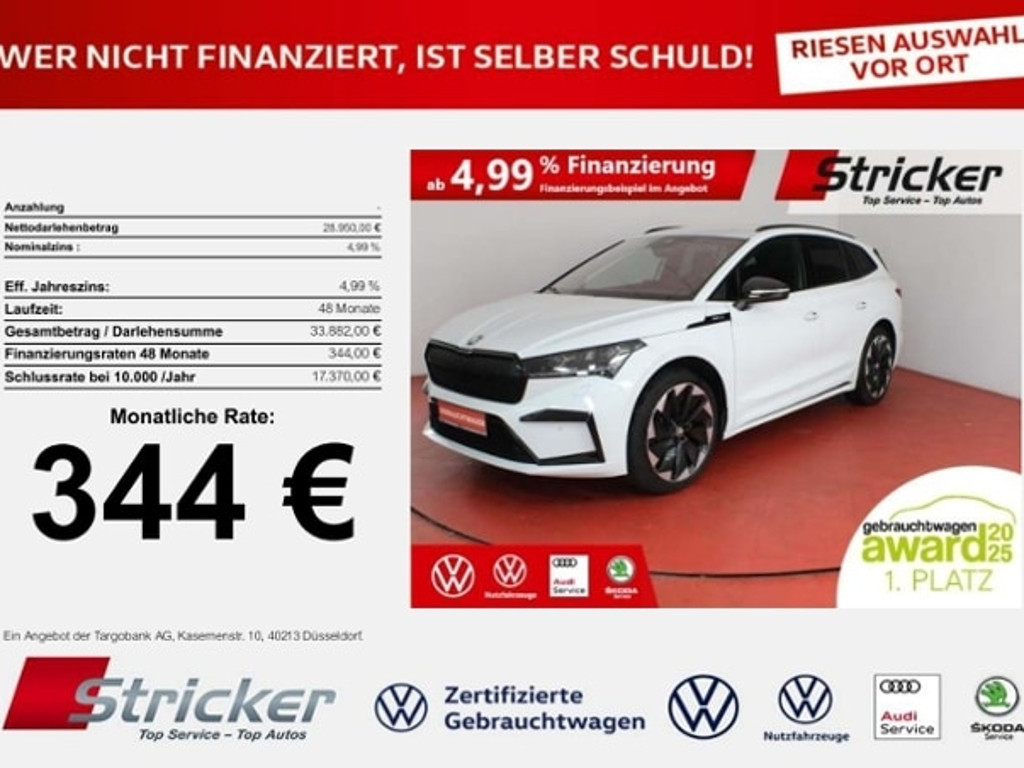 Skoda Enyaq 2022 Elektrisch