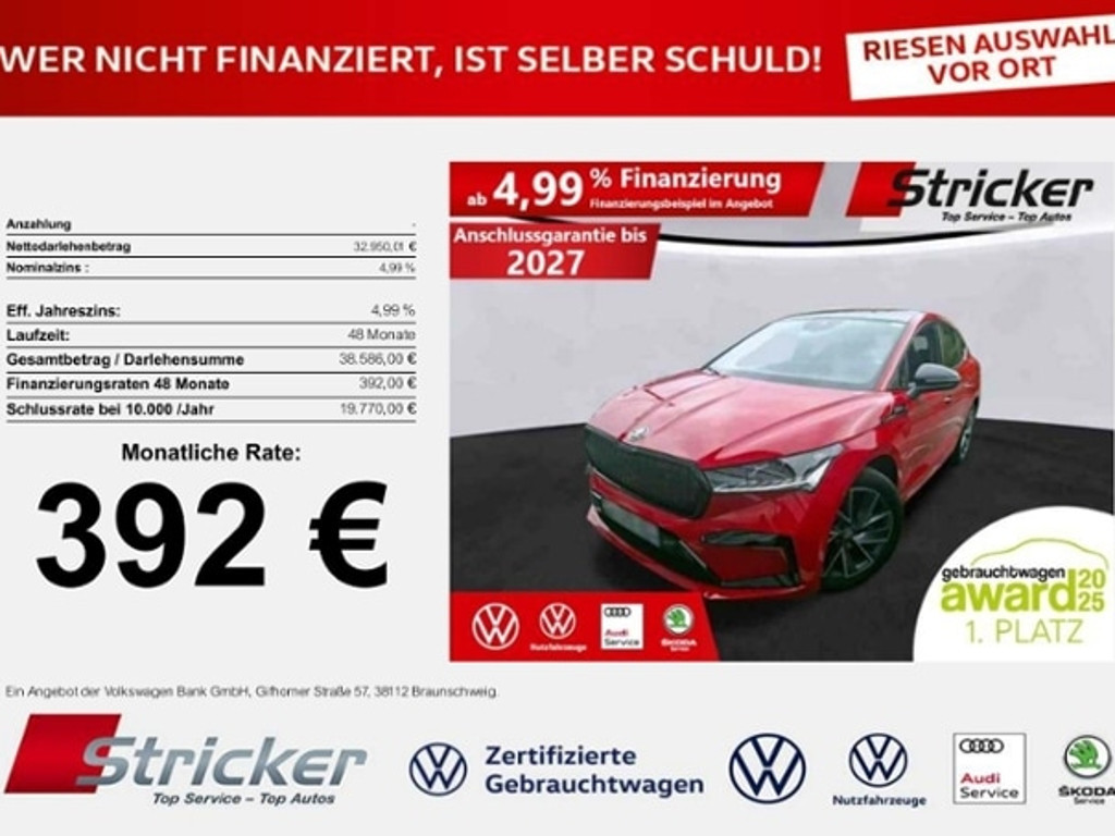 Skoda Enyaq 2023 Elektrisch