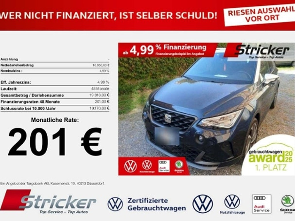 Seat Arona 2022 Benzine