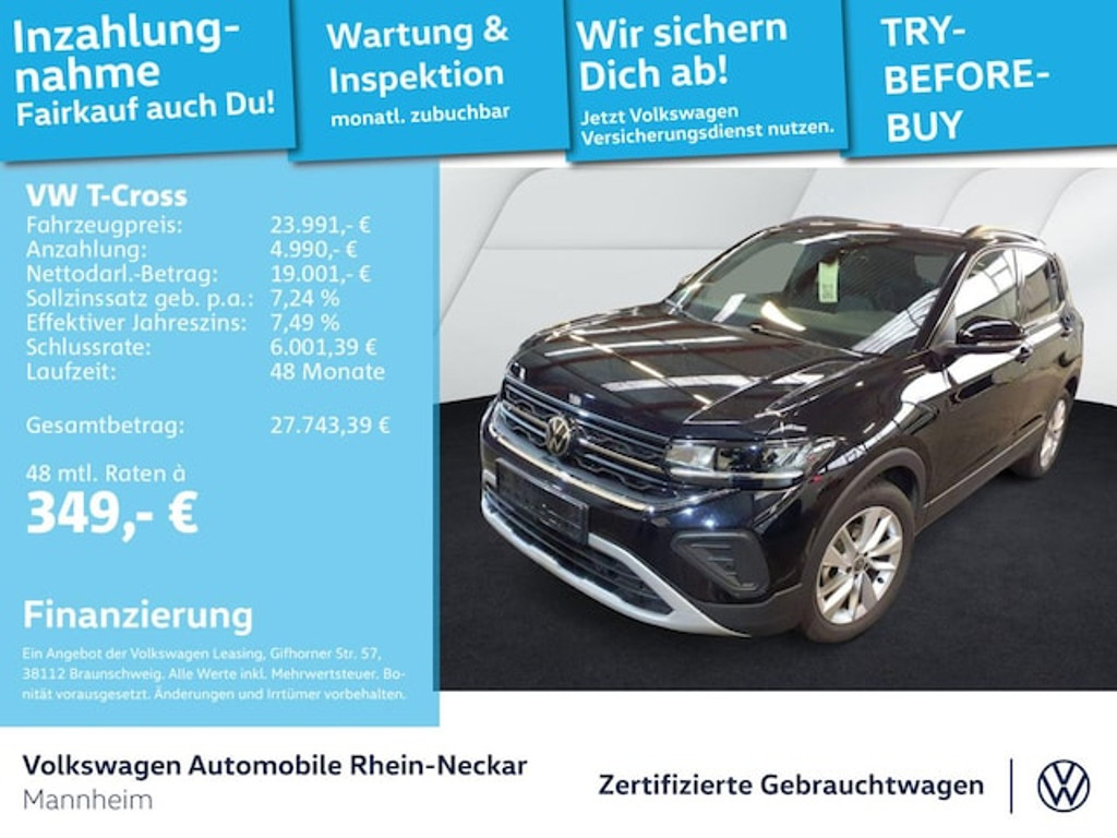 Volkswagen T-Cross 2025 Benzine