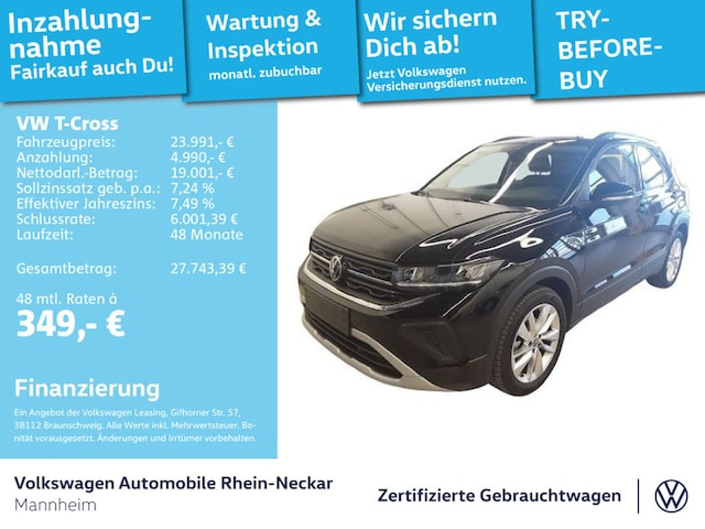 Volkswagen T-Cross 2024 Benzine