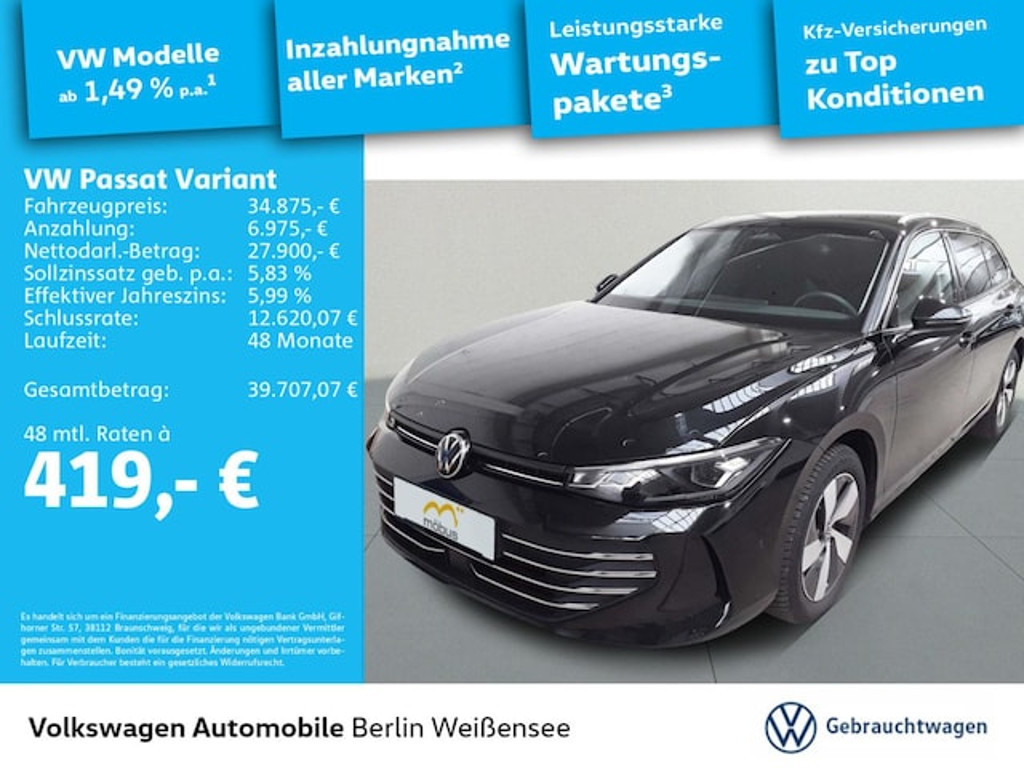 Volkswagen Passat 2025 Benzine