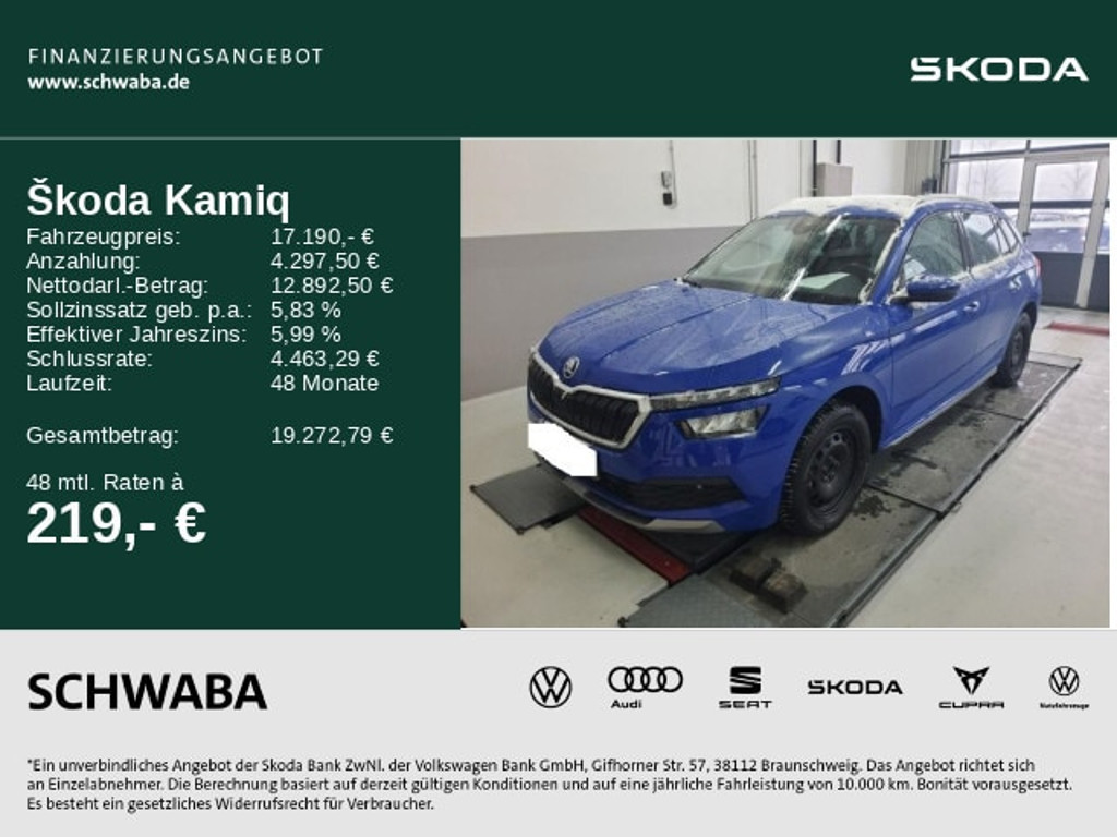 Skoda Kamiq 2022 Benzine