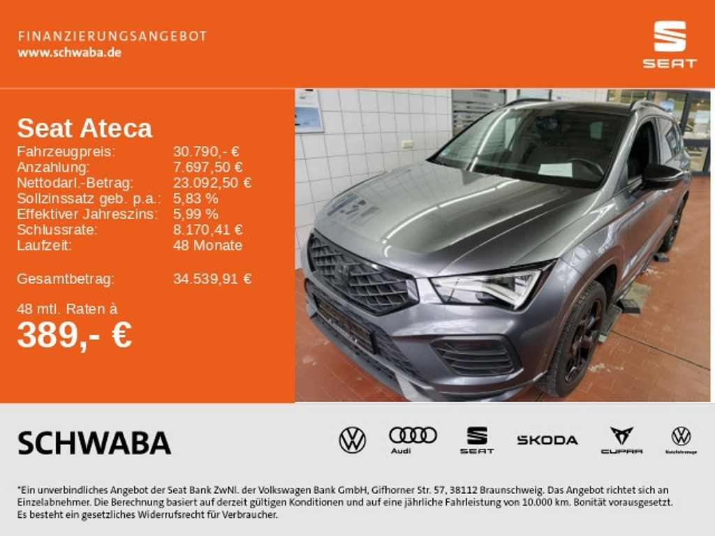 Seat Ateca 2022 Benzine