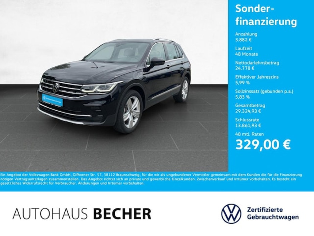 Volkswagen Tiguan 2022 Hybride Benzine