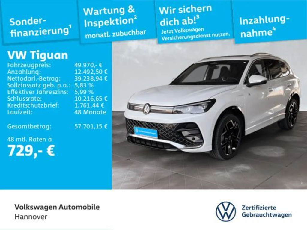 Volkswagen Tiguan 2024 Hybride Benzine