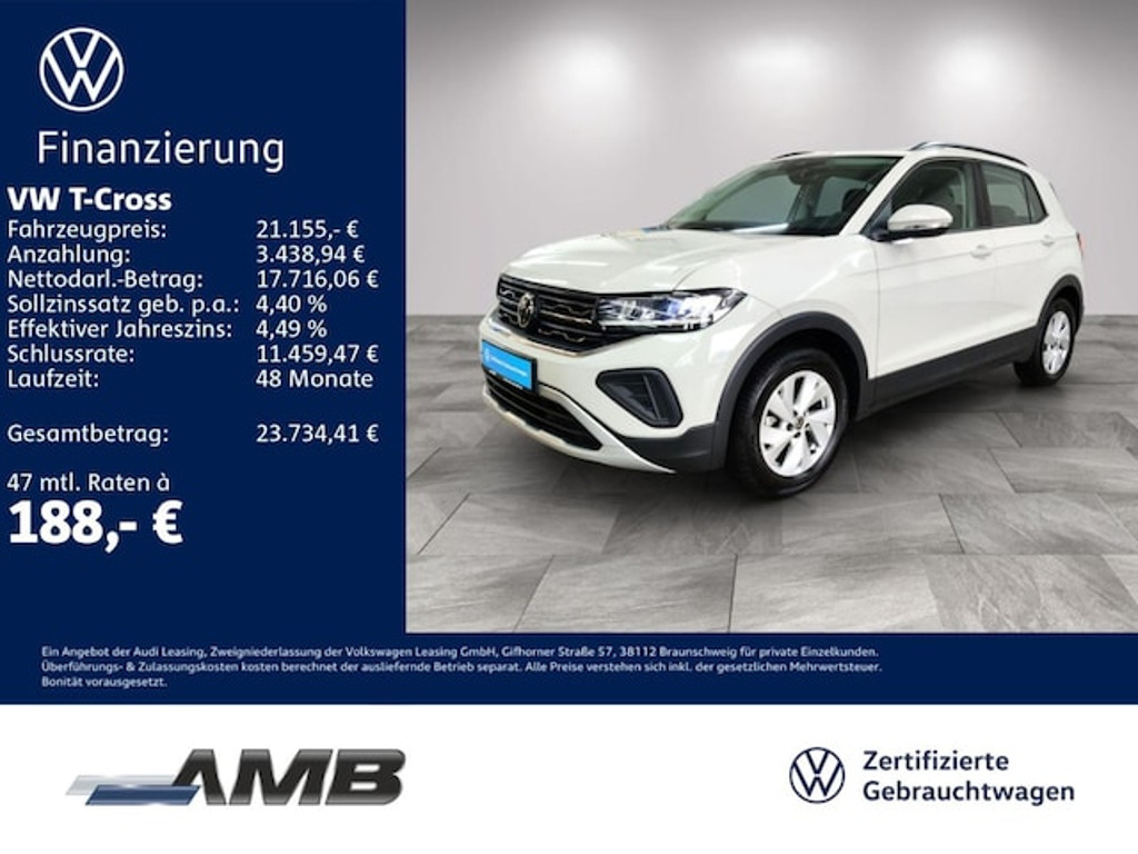 Volkswagen T-Cross 2025 Benzine