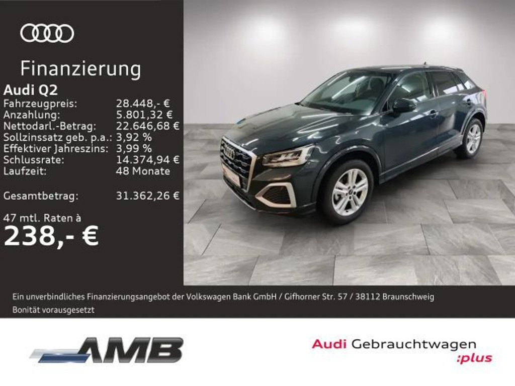 Audi Q2 2025 Benzine