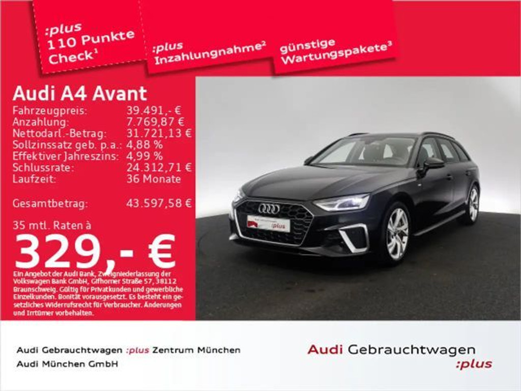 Audi A4 2023 Benzine
