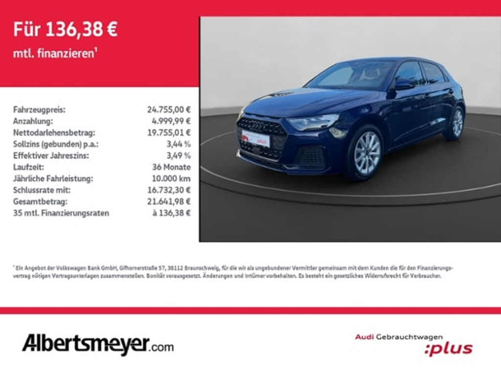 Audi A1 2025 Benzine