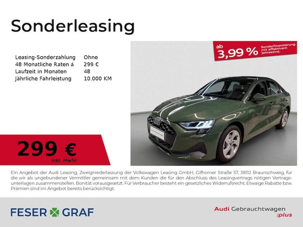 Audi A3 2025 Benzine