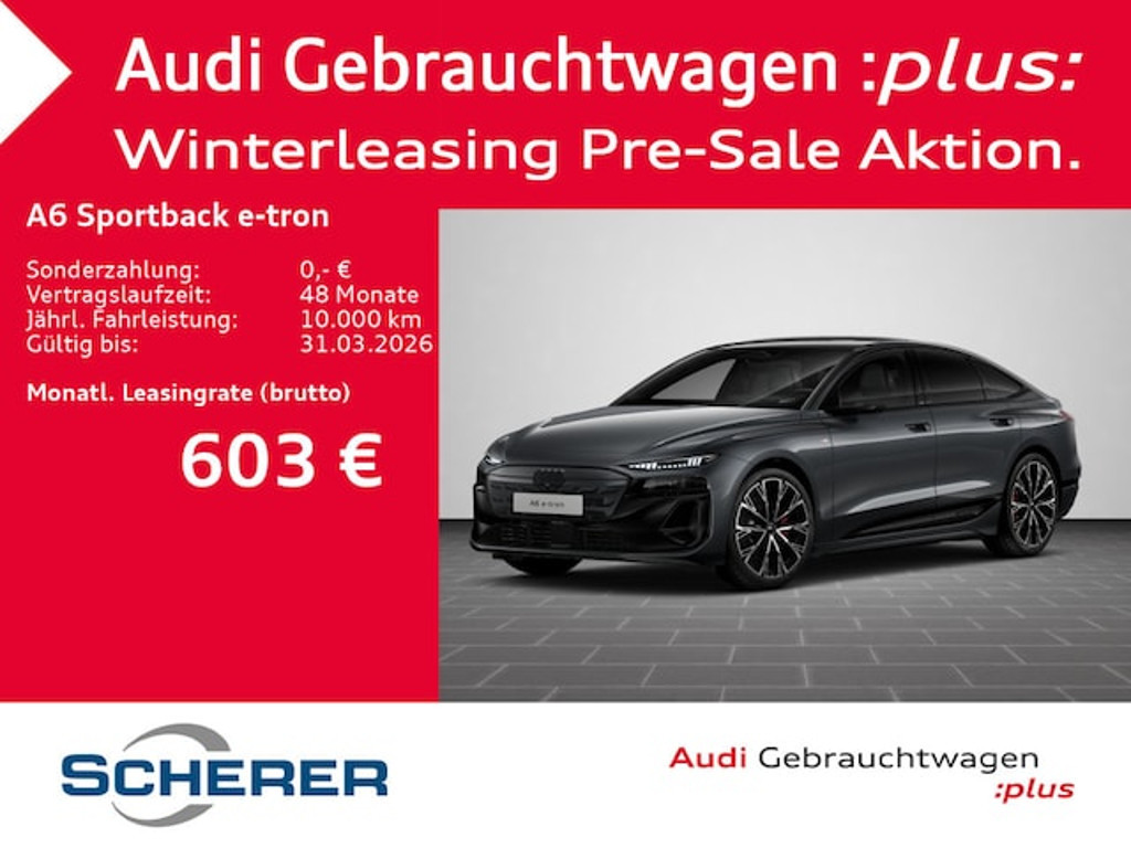 Audi A6 e-tron 2025 Elektrisch