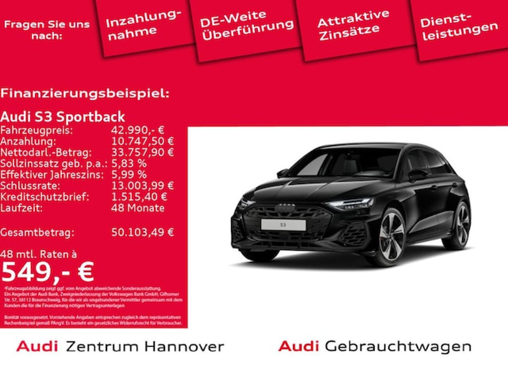 Audi S3 2024 Benzine
