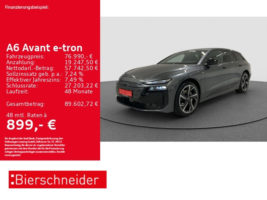 Audi A6 e-tron 2025 Elektrisch