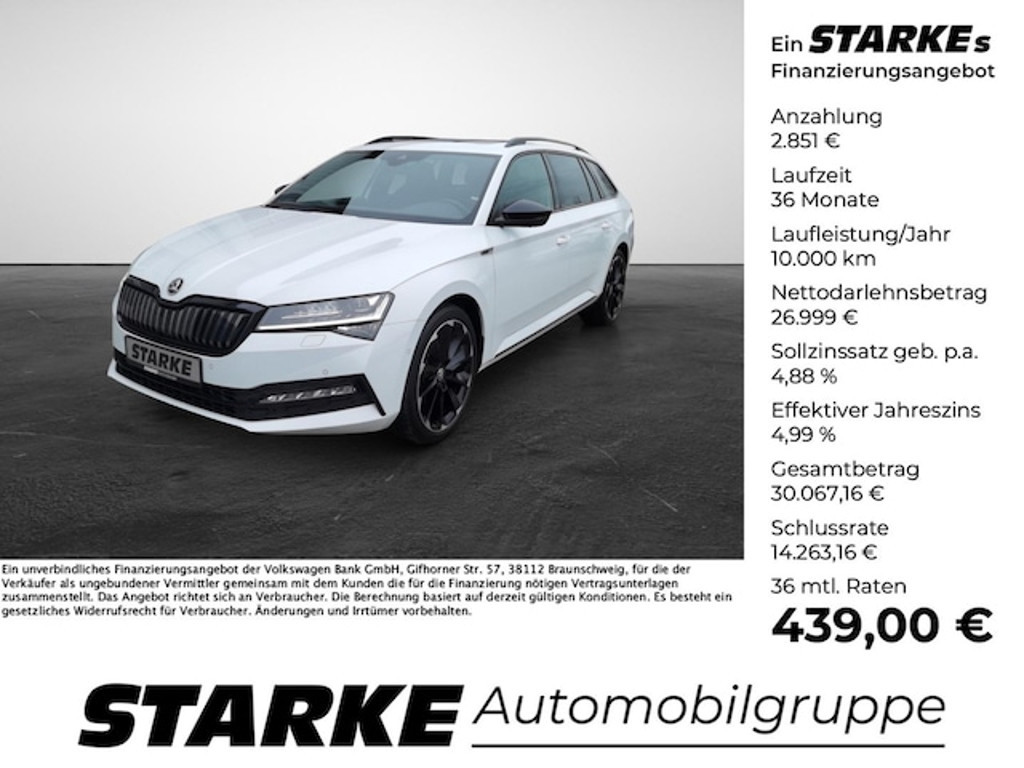 Skoda Superb 2021 Hybride Benzine
