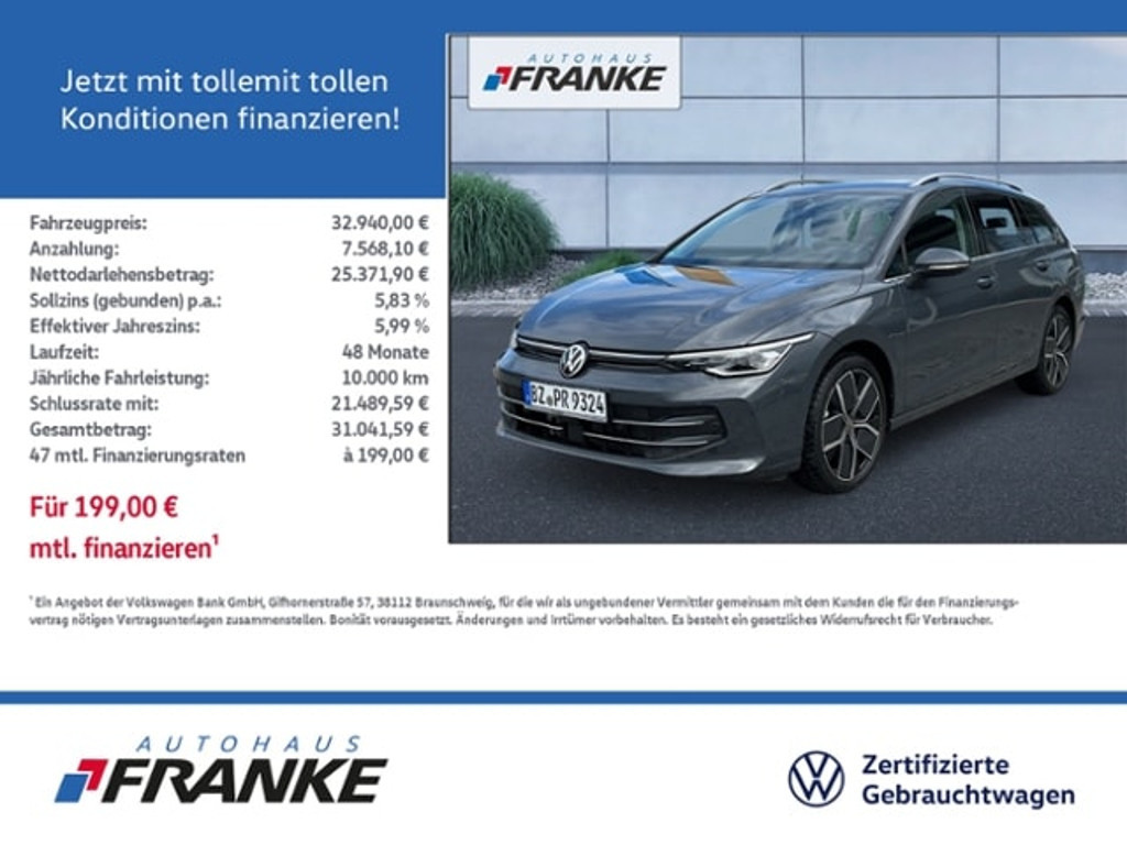 Volkswagen Golf 2024 Benzine