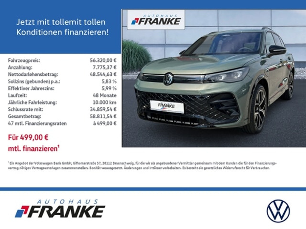 Volkswagen Tiguan 2025 Hybride Benzine
