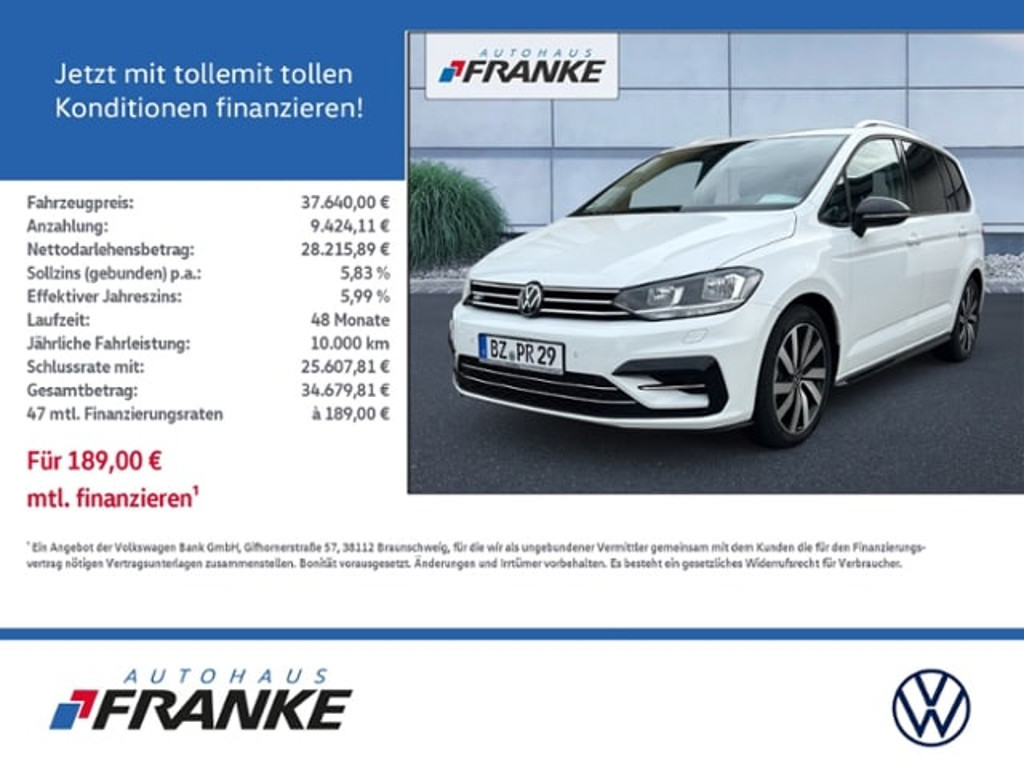 Volkswagen Touran 2025 Benzine