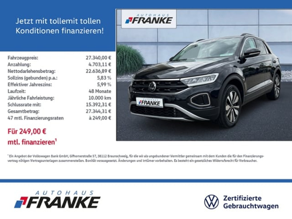 Volkswagen T-Roc 2023 Benzine