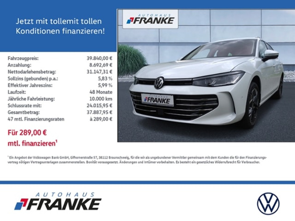 Volkswagen Passat 2024 Diesel