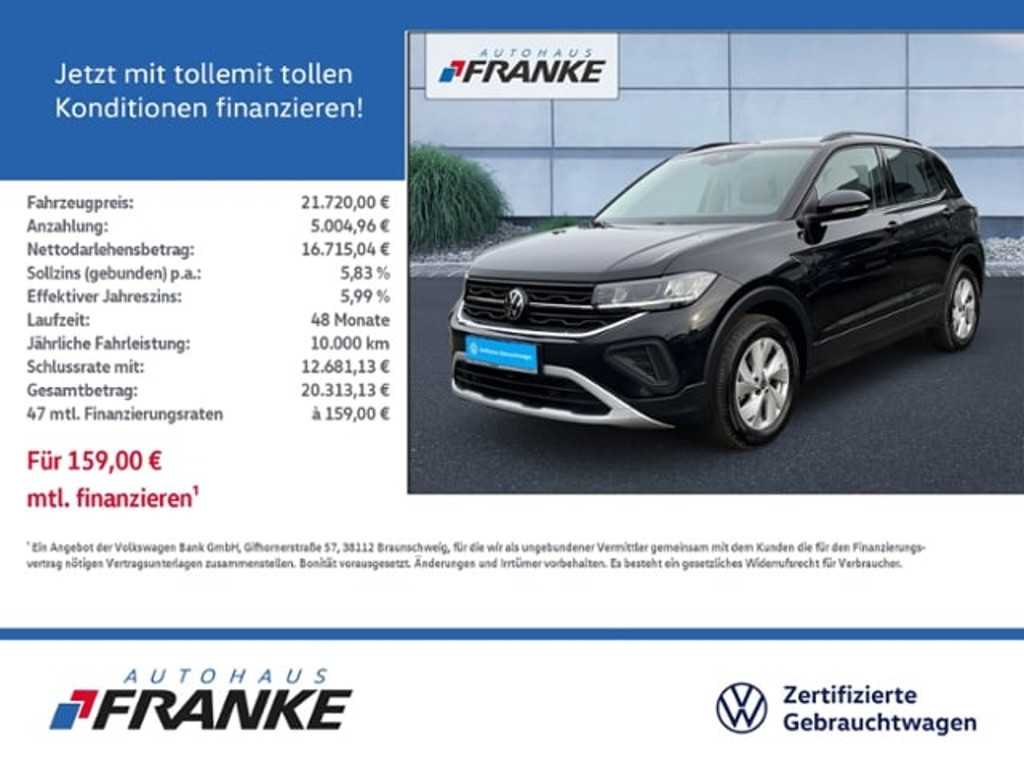 Volkswagen T-Cross 2024 Benzine