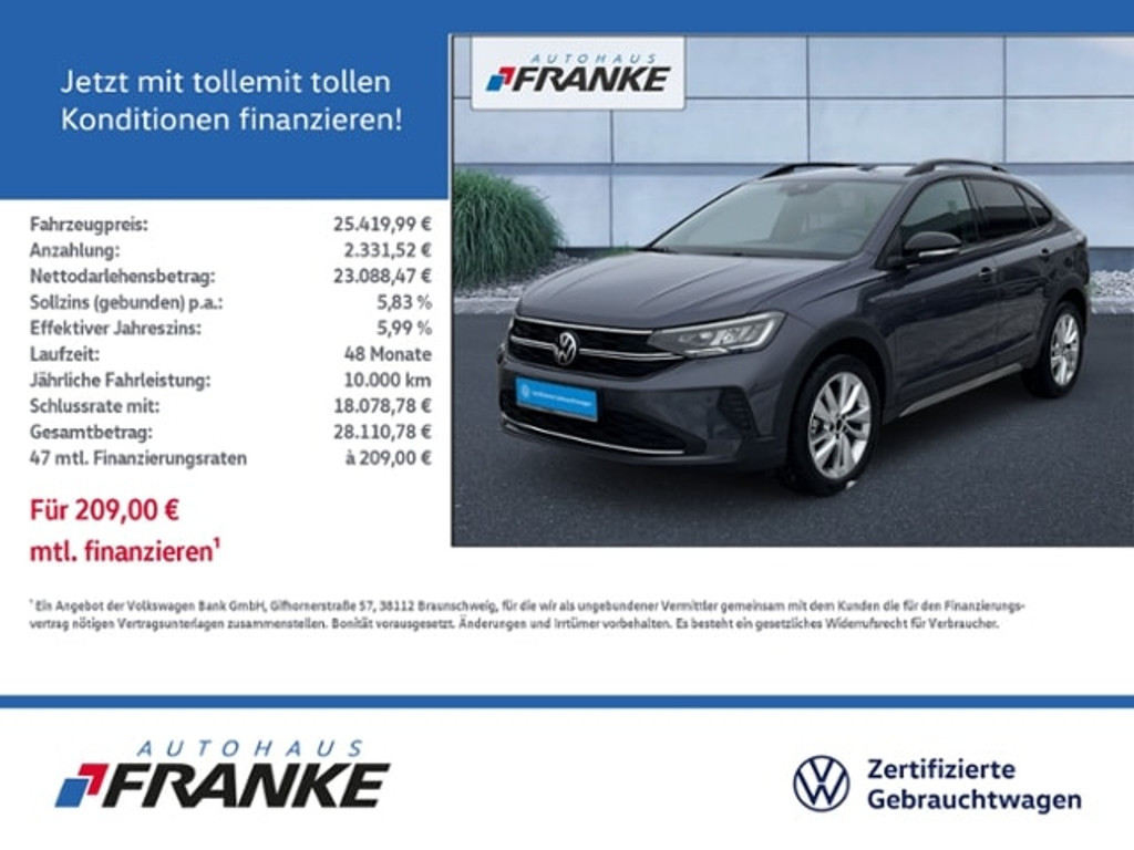 Volkswagen Taigo 2025 Benzine